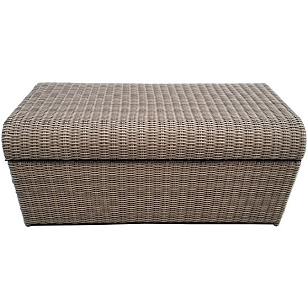 Плетёный сундук для хранения 4SIS Сорренто для дачи Плетёный сундук для хранения 4SIS Сорренто, садовая мебель