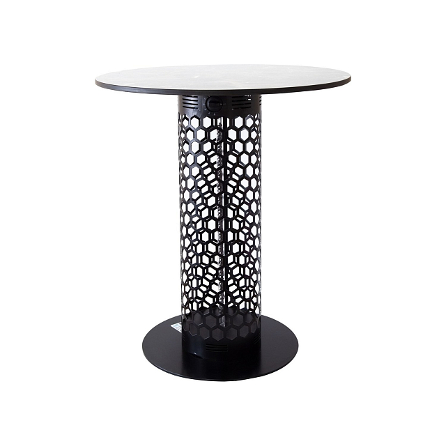 Уличный электрический обогреватель стол Bogazici круг 