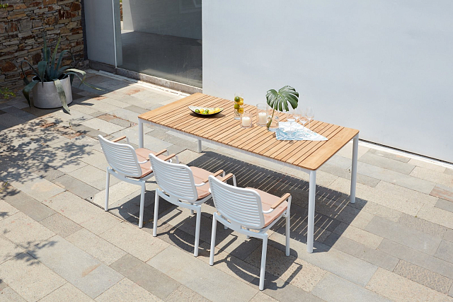 Стол обеденный деревянный Tagliamento Armona белый 