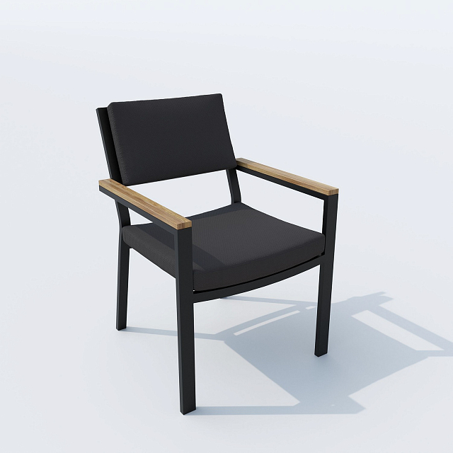 Стул Ideal Patio Bonta Цвет: карбон, антрацит 