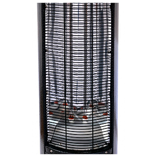 Уличный электрический обогреватель Hügett Diana Pepel, уличное оборудование