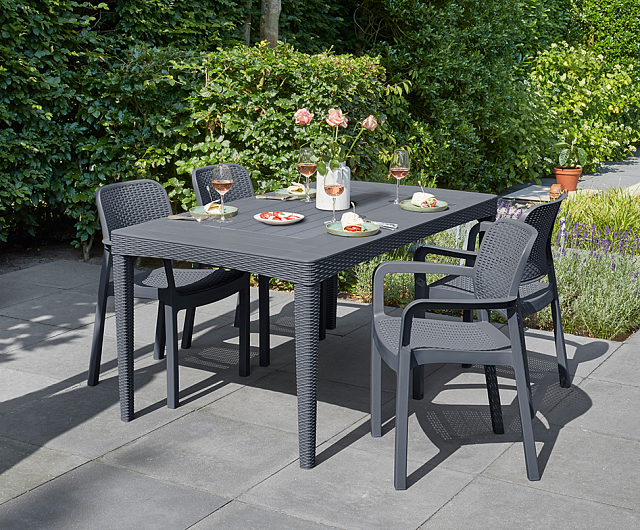 Стул Keter Samanna графит 