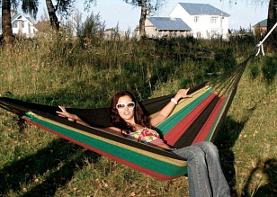 Гамак одноместный Lite Reggae для хобби и пикника