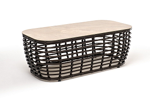 Журнальный стол 4SIS Ницца Цвет: бронзовый для дачи Журнальный стол 4SIS Ницца Цвет: бронзовый, садовая мебель