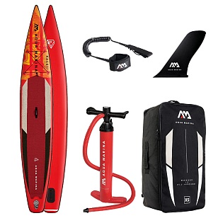 SUP-доска надувная Aqua Marina Race 14'0" S22 для серфинга SUP-доска надувная Aqua Marina Race 14'0" S22