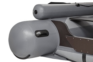 Лодка ПВХ Фрегат 420 Air F (НДНД) серая для отдыха за городом Лодка ПВХ Фрегат 420 Air F (НДНД) серая для хобби и пикника