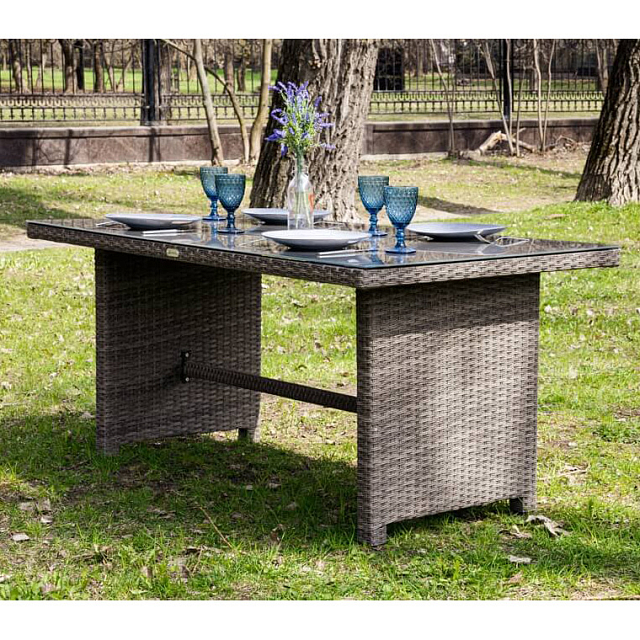 Обеденный стол Lite Fiona серый 