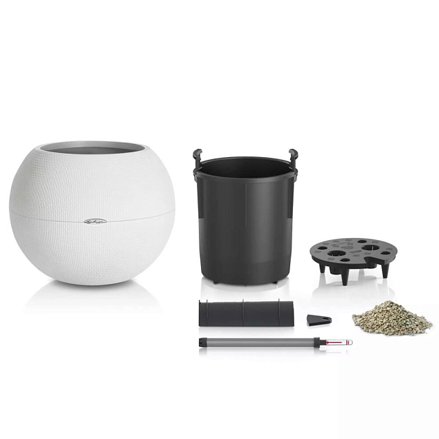 Кашпо с автополивом Lechuza Puro Color 50 Цвет: серый 