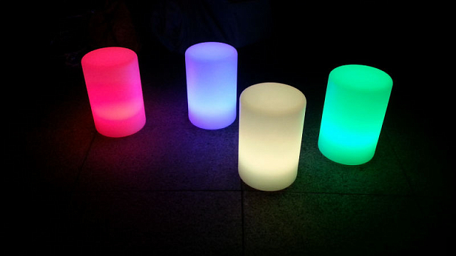 Светящийся LED цилиндр LightHouse Valz 220 V White 