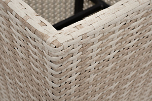 Кашпо 4SIS Капучино, цвет бежевый, уличное оборудование