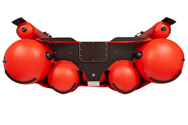 Лодка ПВХ Фрегат 480 FM Jet красная