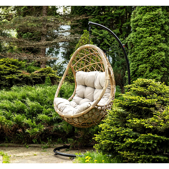 Подвесное кресло 4SIS Венеция, цвет соломенный 