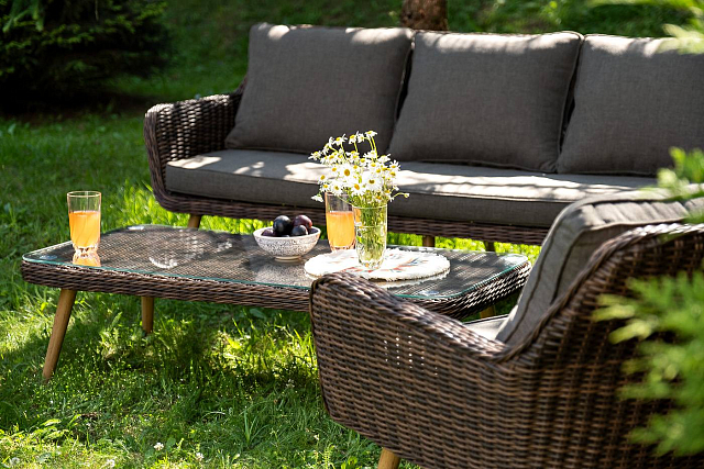 Лаунж-зона 4SIS Прованс, цвет коричневый 