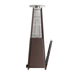 Уличный газовый обогреватель WWT 13I Rotang Brown Mini, уличное оборудование