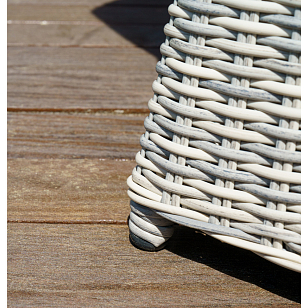 Диван двухместный Lite Venezia Цвет: серый, садовая мебель