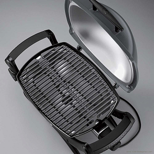 Гриль электрический Weber Q 1400, темно-серый для приготовления пищи Гриль электрический Weber Q 1400, темно-серый для сада