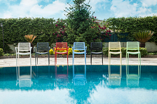 Кресло Tilia Louise XL Цвет Синий для дачи Кресло Tilia Louise XL Цвет Синий, садовая мебель