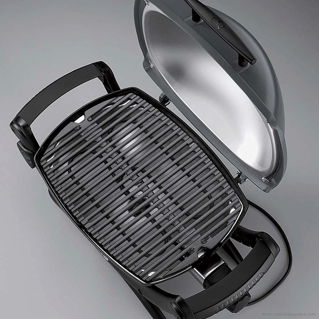 Гриль электрический Weber Q 1400, темно-серый