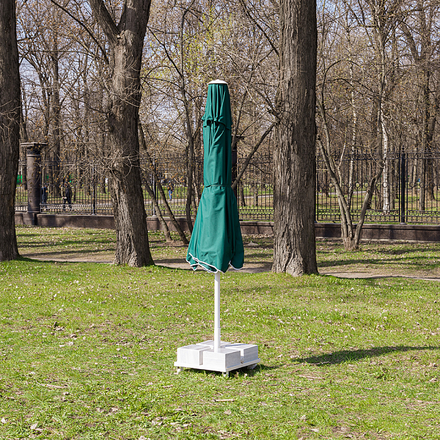 Зонт Lite Mistral 300 круглый без волана Цвет: темно-зеленый 