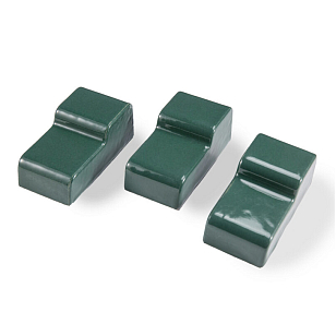 Ножки-подставки для гриля Diamond Egg зеленые для сада