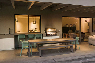 Стол раздвижной Nardi Rio 210 Alu Цвет: белый, садовая мебель