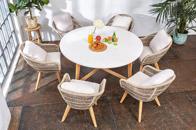 Стол обеденный Joygarden Talara круглый 150 см 