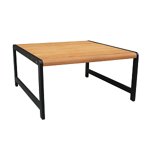 Комплект кофейных столов из алюминия Joygarden Maya Темный графит, садовая мебель