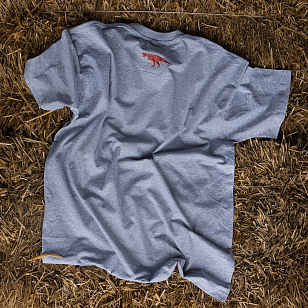 Одежда и аксессуары Футболка St.Tomato с двухсторонней печатью Butcher cuts scheme XL/XXL для BBQ