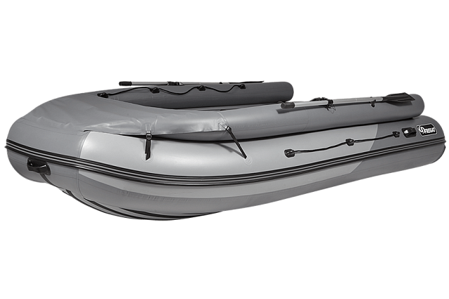 Лодка ПВХ Фрегат 420 Air F (НДНД) серая
