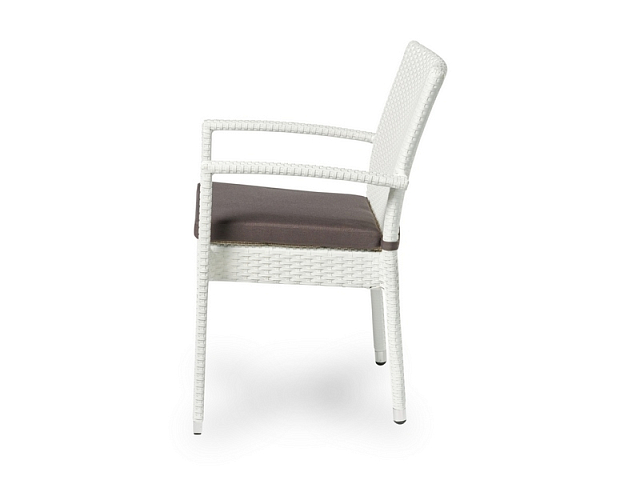 Плетеный стул Joygarden Milano белый 