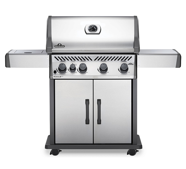 гриль газовый napoleon rogue 525 xt (c ик горелкой 2/3)