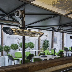 Уличный электрический обогреватель Veito Blade mini Silver, уличное оборудование