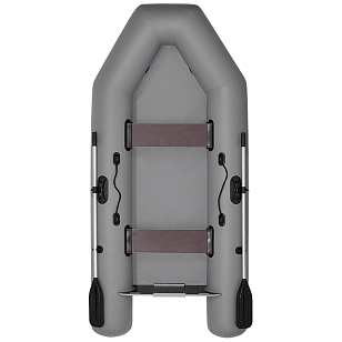 Лодка ПВХ Фрегат 280 Е Лайт серая для отдыха за городом Лодка ПВХ Фрегат 280 Е Лайт серая для хобби и пикника
