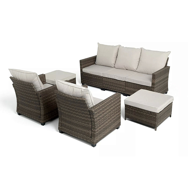 Лаунж-зона 4SIS Бостон, цвет коричневый 