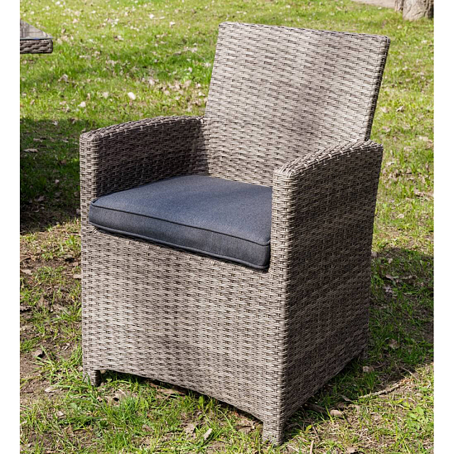 Обеденное кресло Lite Fiona серое 