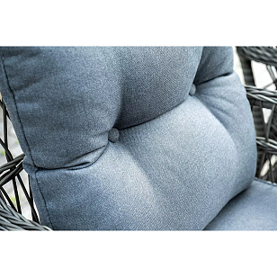 Обеденная группа 4SIS Цесена Цвет: графит для дачи Обеденная группа 4SIS Цесена Цвет: графит, садовая мебель