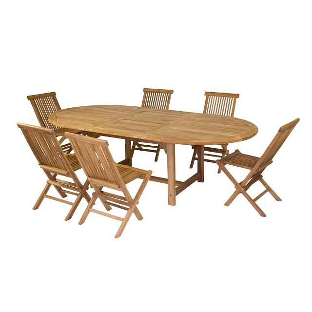 Комплект мебели из тика для улицы Lite Bella 