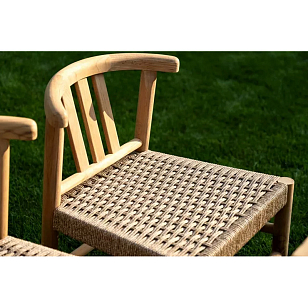 Обеденная группа из тика Joygarden Bungalow для дачи Обеденная группа из тика Joygarden Bungalow, садовая мебель