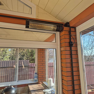 Уличный электрический обогреватель WWT Elcon RCH-2500/6, уличное оборудование