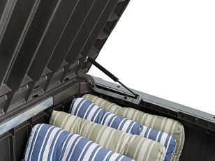 Пластиковый сундук для хранения Keter Rockwood коричневый, садовая мебель