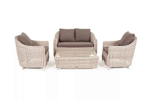 Лаунж зона 4SIS Кон Панна, цвет бежевый, садовая мебель