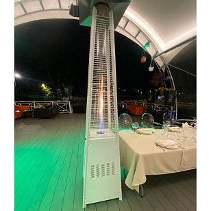 Уличный газовый обогреватель WWT 13I White, уличное оборудование