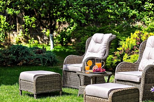 Лаунж зона Joygarden Geneva, садовая мебель