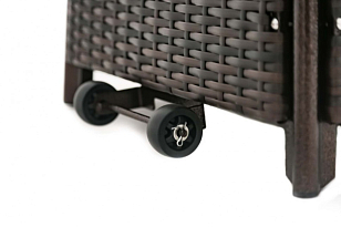 Уличный газовый обогреватель WWT 13I Rotang Brown, уличное оборудование