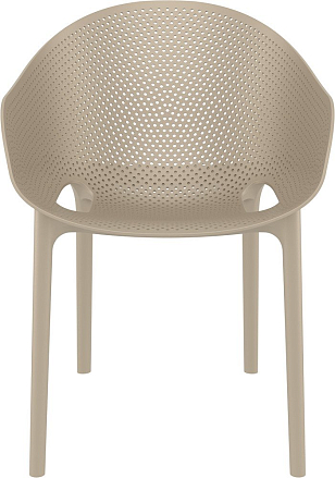 Кресло Siesta Contract Sky Pro Цвет: бежевый для дачи Кресло Siesta Contract Sky Pro Цвет: бежевый, садовая мебель