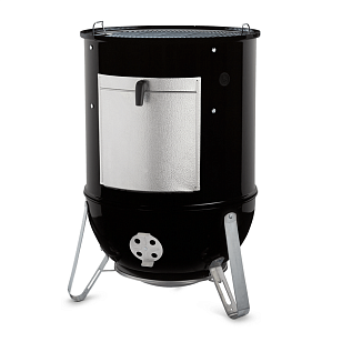 Угольный гриль - коптильня Weber Smokey Mountain Cooker, 57 см, черный для сада