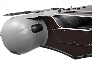 Лодка ПВХ Фрегат 390 С серая для хобби и пикника