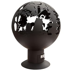 Очаг-сфера Firecup Ежик в тумане