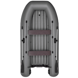 Лодка ПВХ Фрегат 330 Air (НДНД) серая для отдыха за городом Лодка ПВХ Фрегат 330 Air (НДНД) серая для хобби и пикника