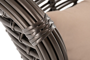 Кресло 4SIS Парма, цвет бронзовый, садовая мебель